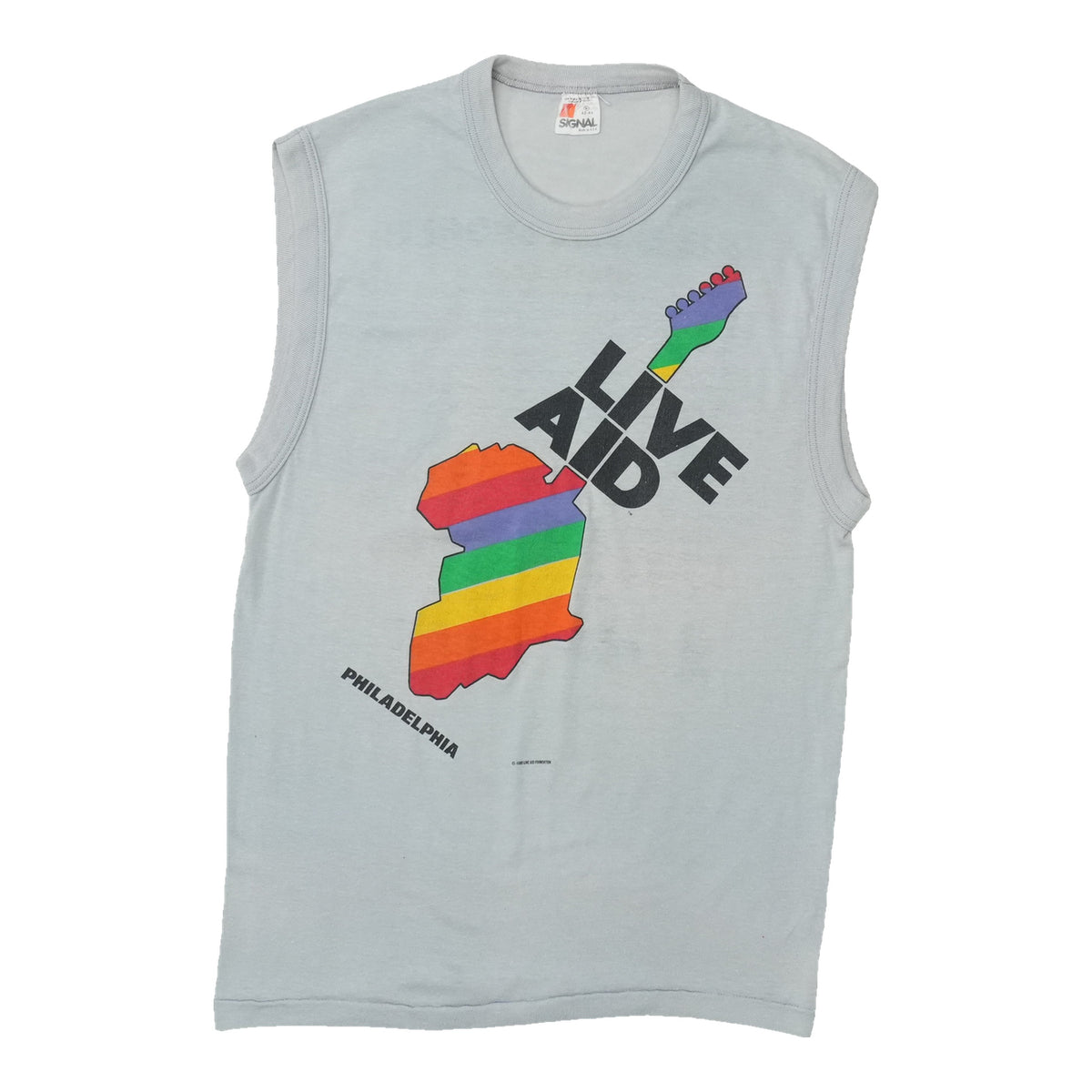 1985 Live Aid Philadelphia Tank Top