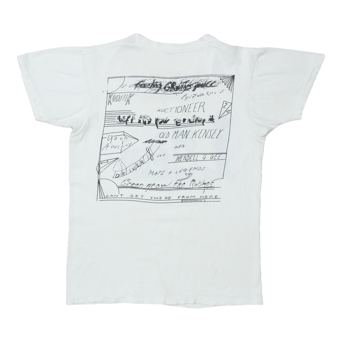 1985 REM Fables Of The Reconstruction Shirt
