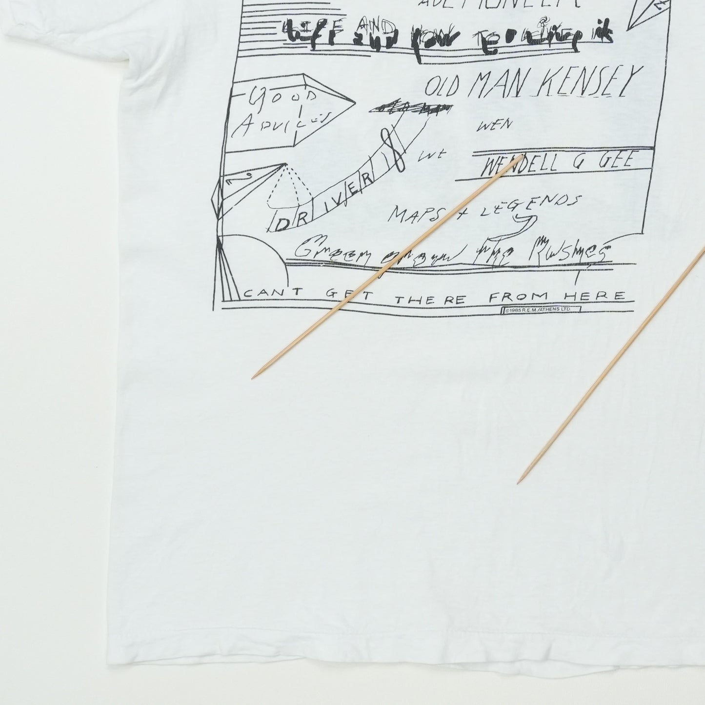 1985 REM Fables Of The Reconstruction Shirt