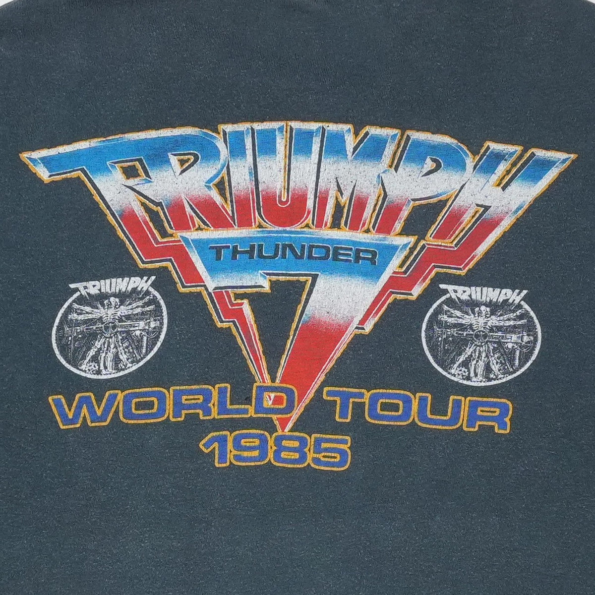 1985 Triumph Thunder Seven World Tour Shirt