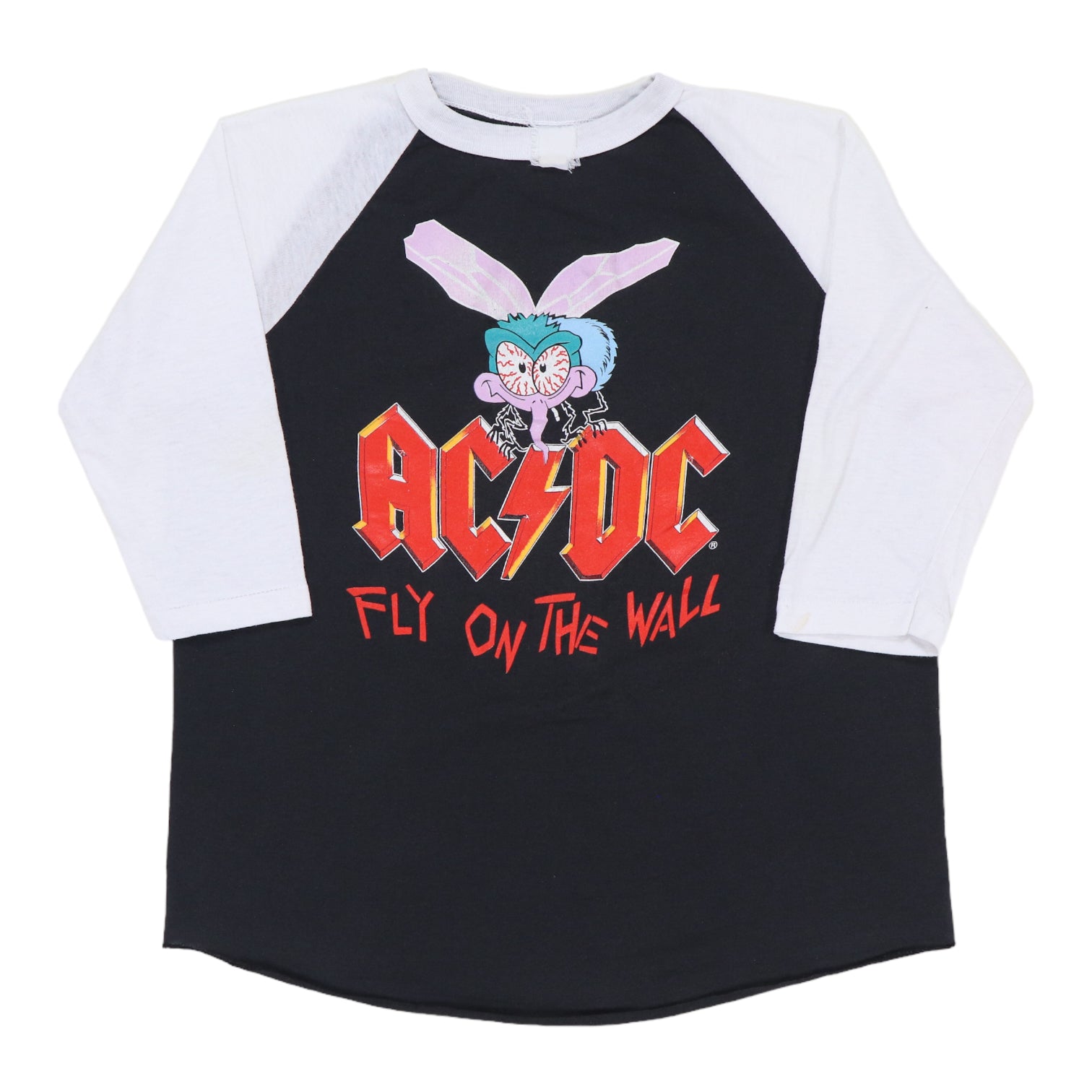 1985 ACDC Fly On The Wall Jersey Shirt | Authentic Vintage Jersey 
