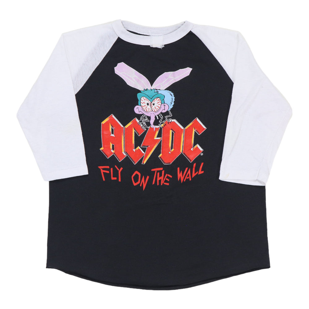 1985 ACDC Fly On The Wall Jersey Shirt