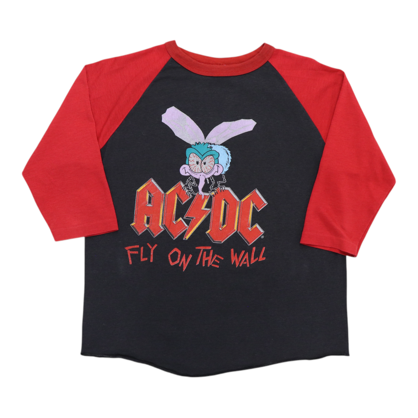 1985 ACDC Fly On The Wall Jersey Shirt