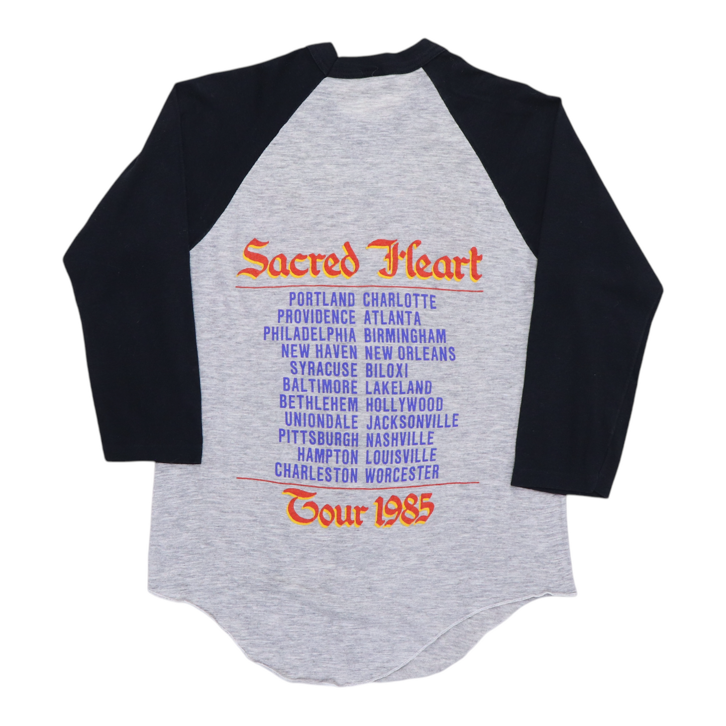 1985 Dio Scared Heart Tour Jersey Shirt