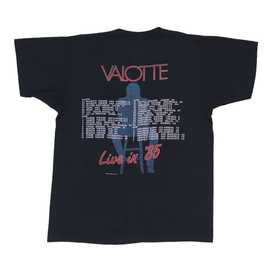 1985 Julian Lennon Valotte Tour Shirt Back