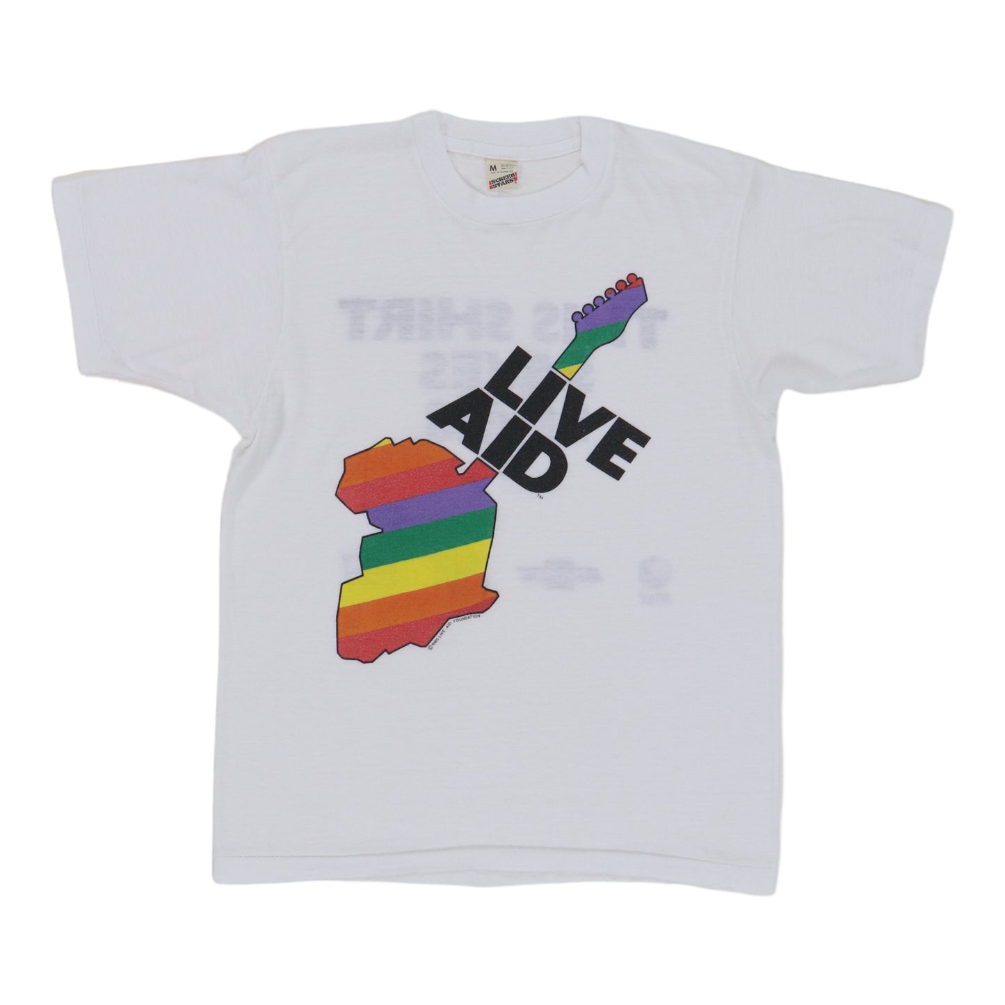 1985 Live Aid This Shirt Saves Lives Shirt