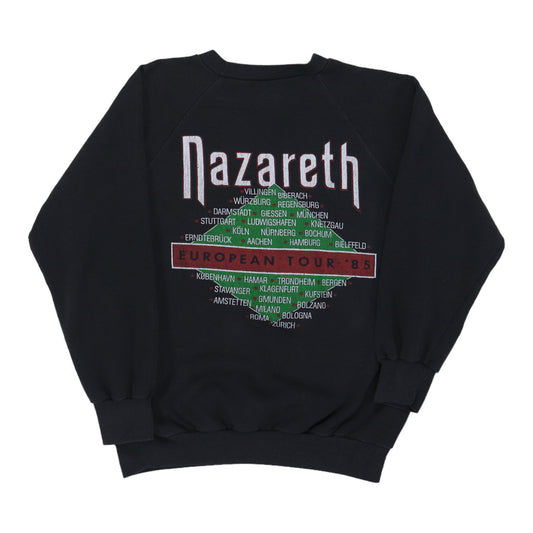 1985 Nazareth The Catch Tour Sweatshirt Back
