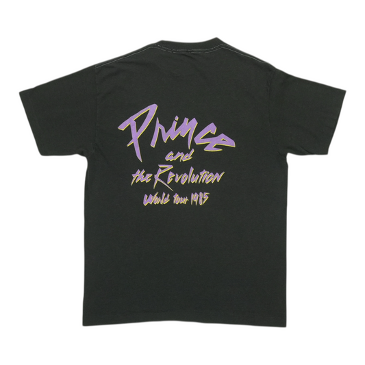 1985 Prince and The Revolution Purple Rain World Tour Shirt Back
