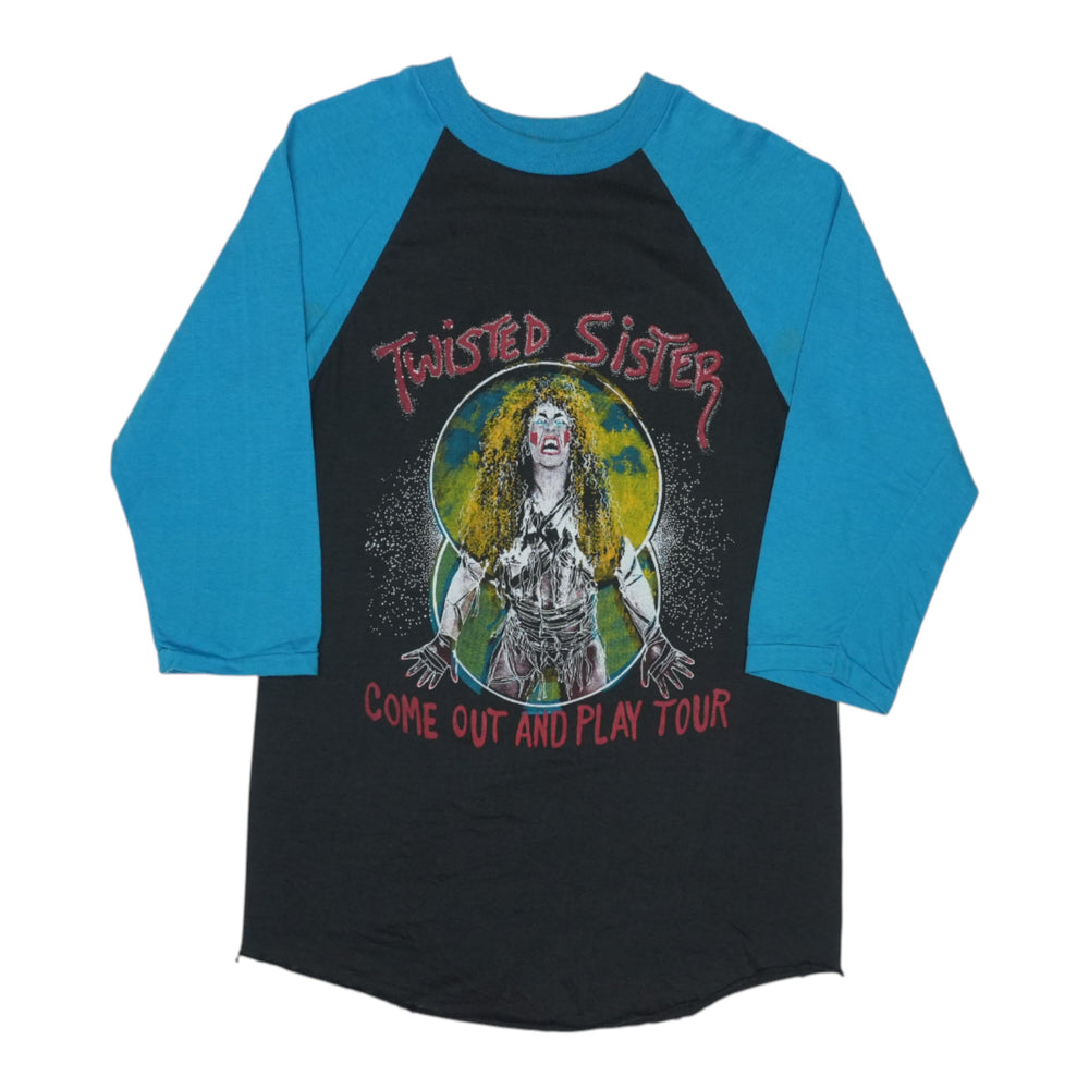 1985 Twisted Sister Come Out And Play Tour Jersey Shirt