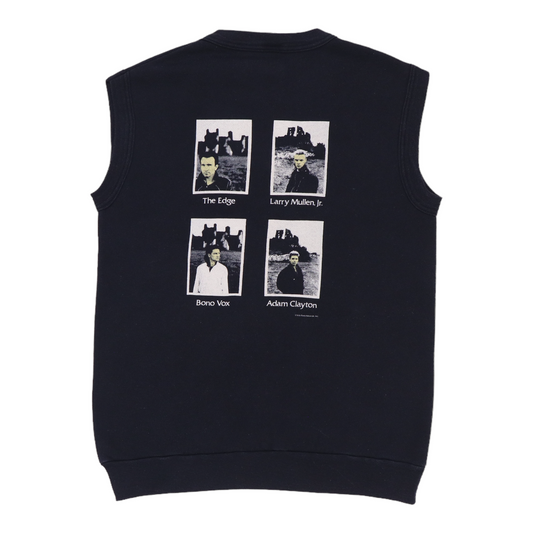 1985 U2 Unforgettable Fire Sleeveless Shirt Back