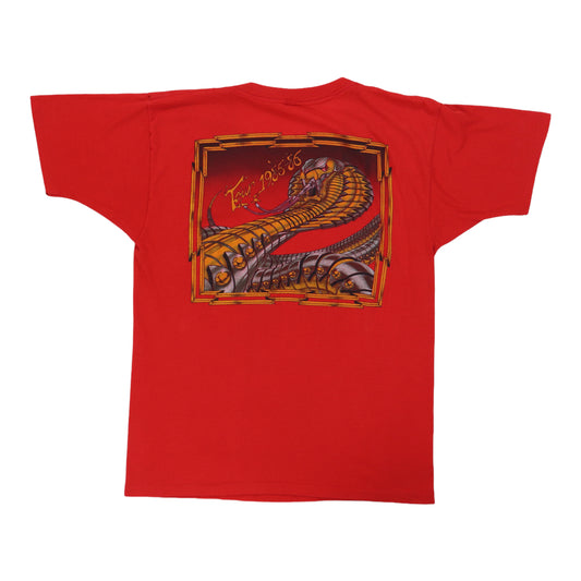 1985 Y&T Black Tiger Tour Shirt Back