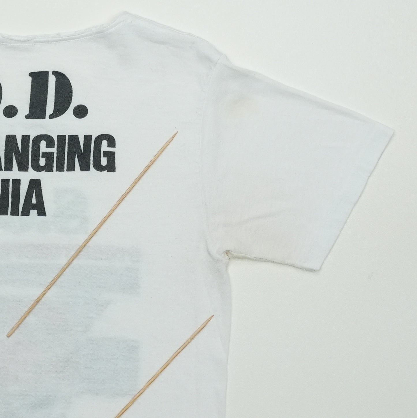 1985 S.O.D. Stormtroopers of Death Speak English or Die Shirt Detail 7