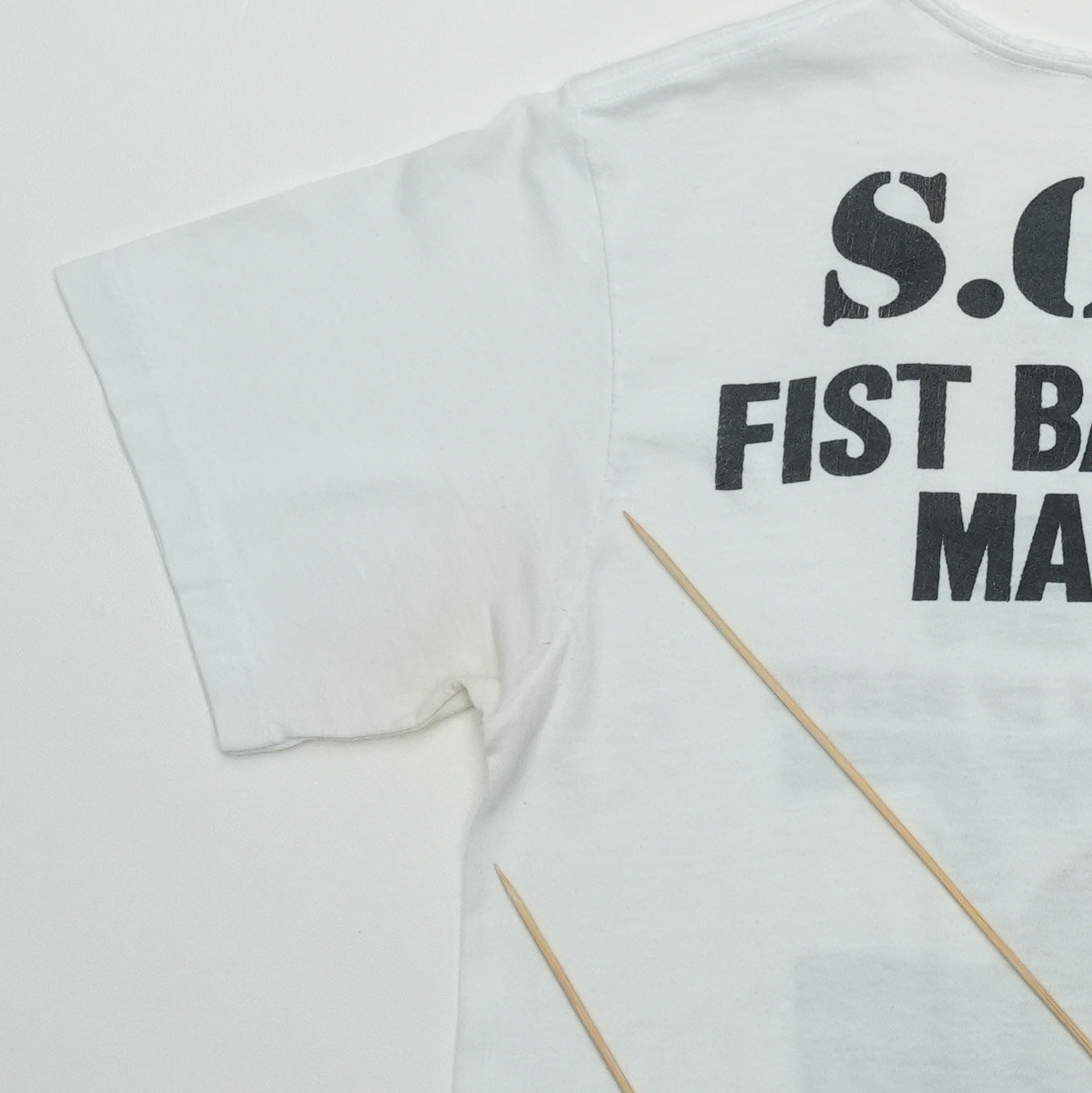 1985 S.O.D. Stormtroopers of Death Speak English or Die Shirt Detail 8