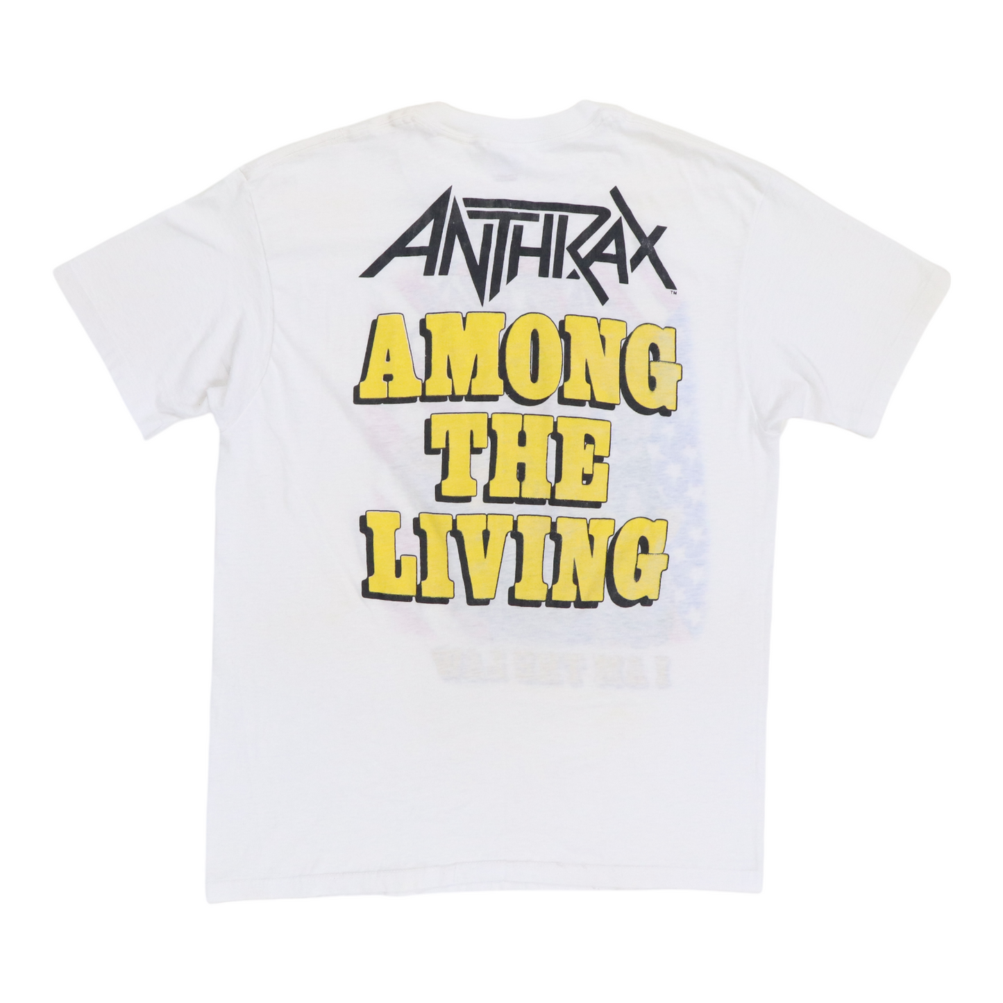 1986 Anthrax Among The Living Judge Dredd Shirt