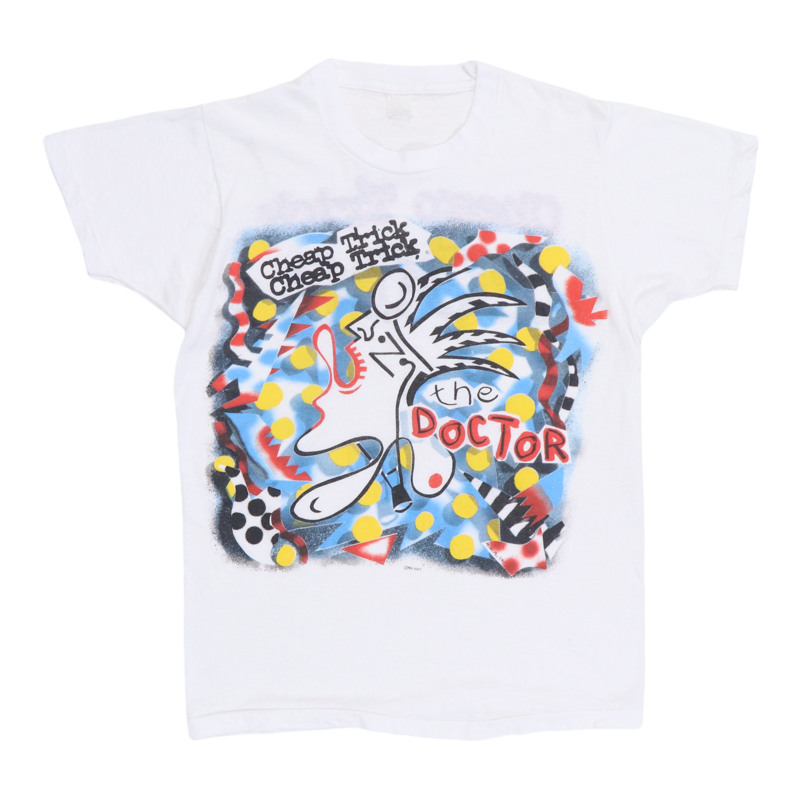 Original vintage 1986 Cheap Trick The Doctor Shirt | WyCo