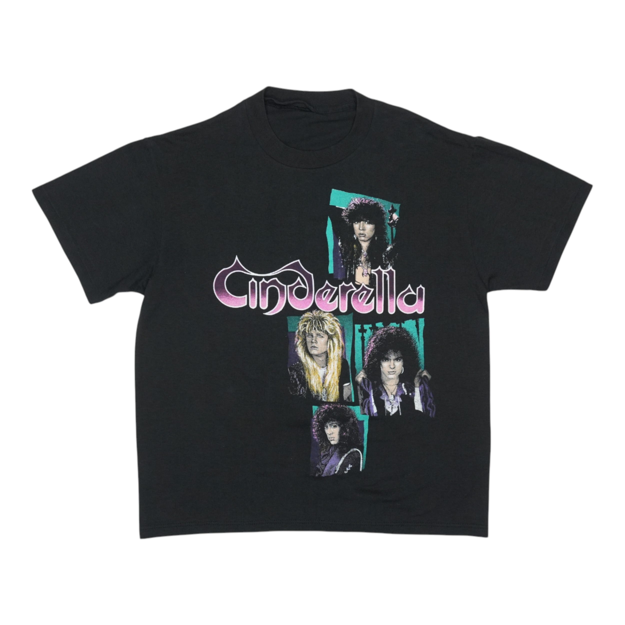 1986 Cinderella Shakes The US Tour Shirt | Authentic Vintage Tee