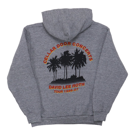 1986 David Lee Roth Tour Crew Hoodie Back