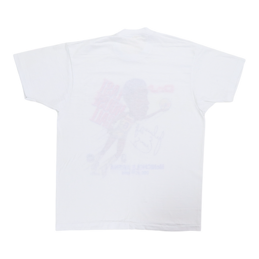 1986 Dr J's Last House Call Shirt Back