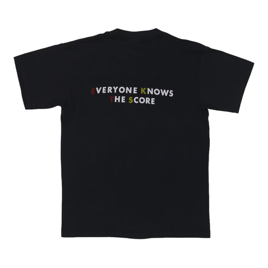 1986 ELP Everyone Knows The Score Shirt Back