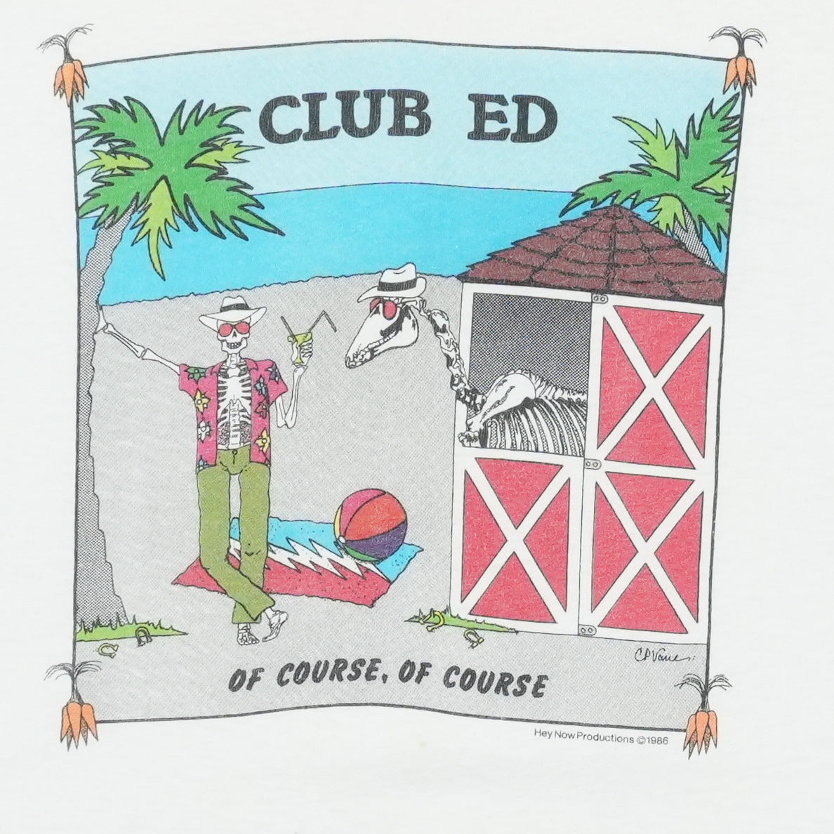 1986 Grateful Dead Club Ed Shirt