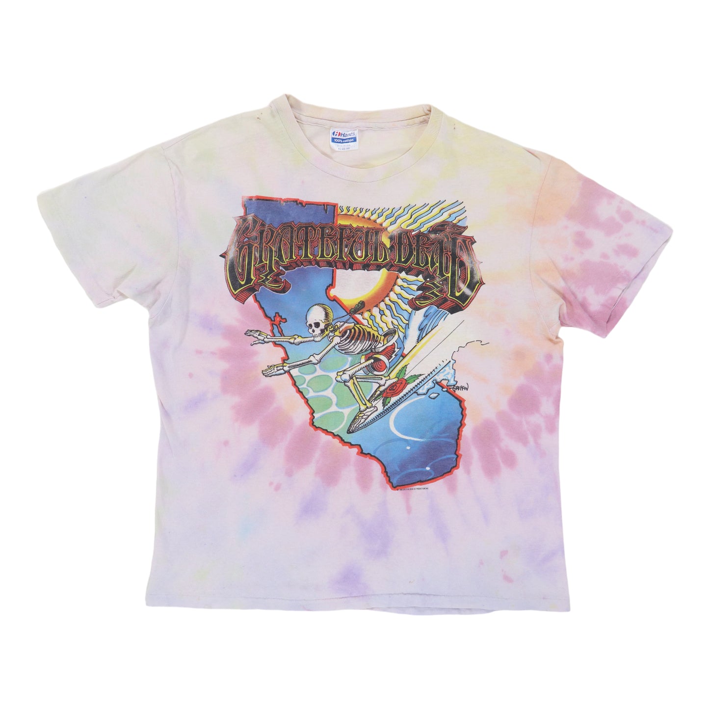 1986 Grateful Dead Tie Dye Shirt