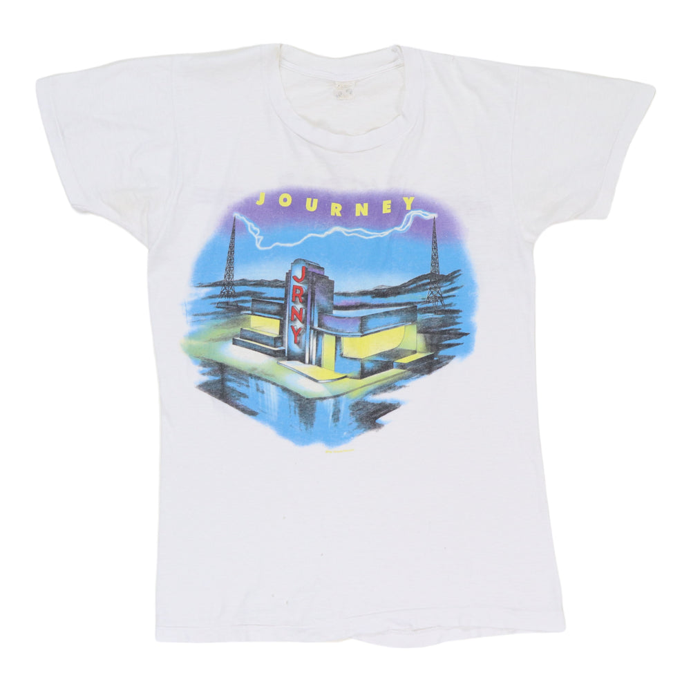 1986 Journey Raised On Radio Shirt