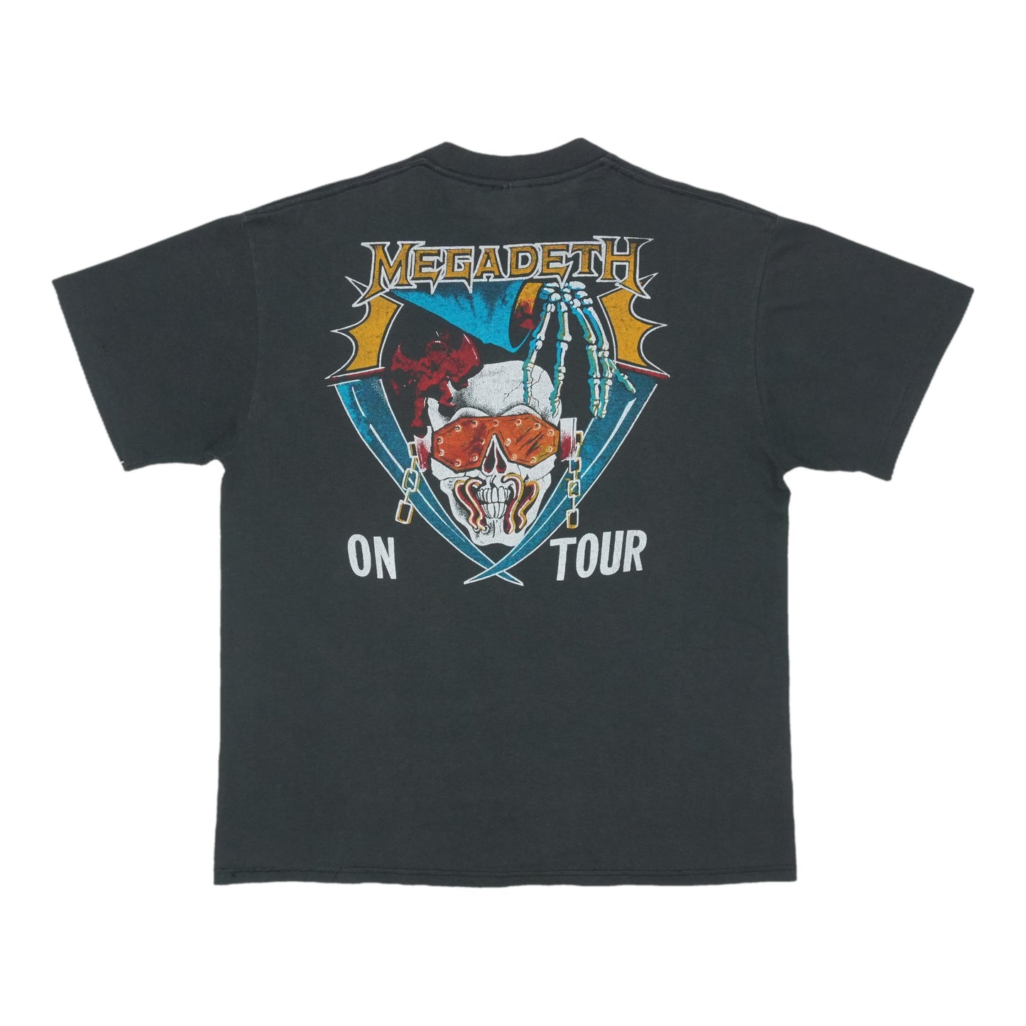 1986 Megadeth Peace Sells But Who Is Buying Tour Shirt Back
