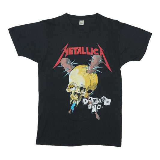 1986 Metallica Damage Inc Tour Shirt