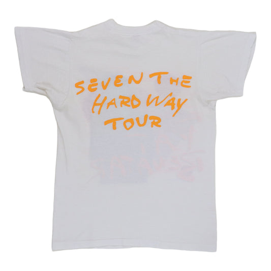 1986 Pat Benatar Seven The Hard Way Tour Shirt Back