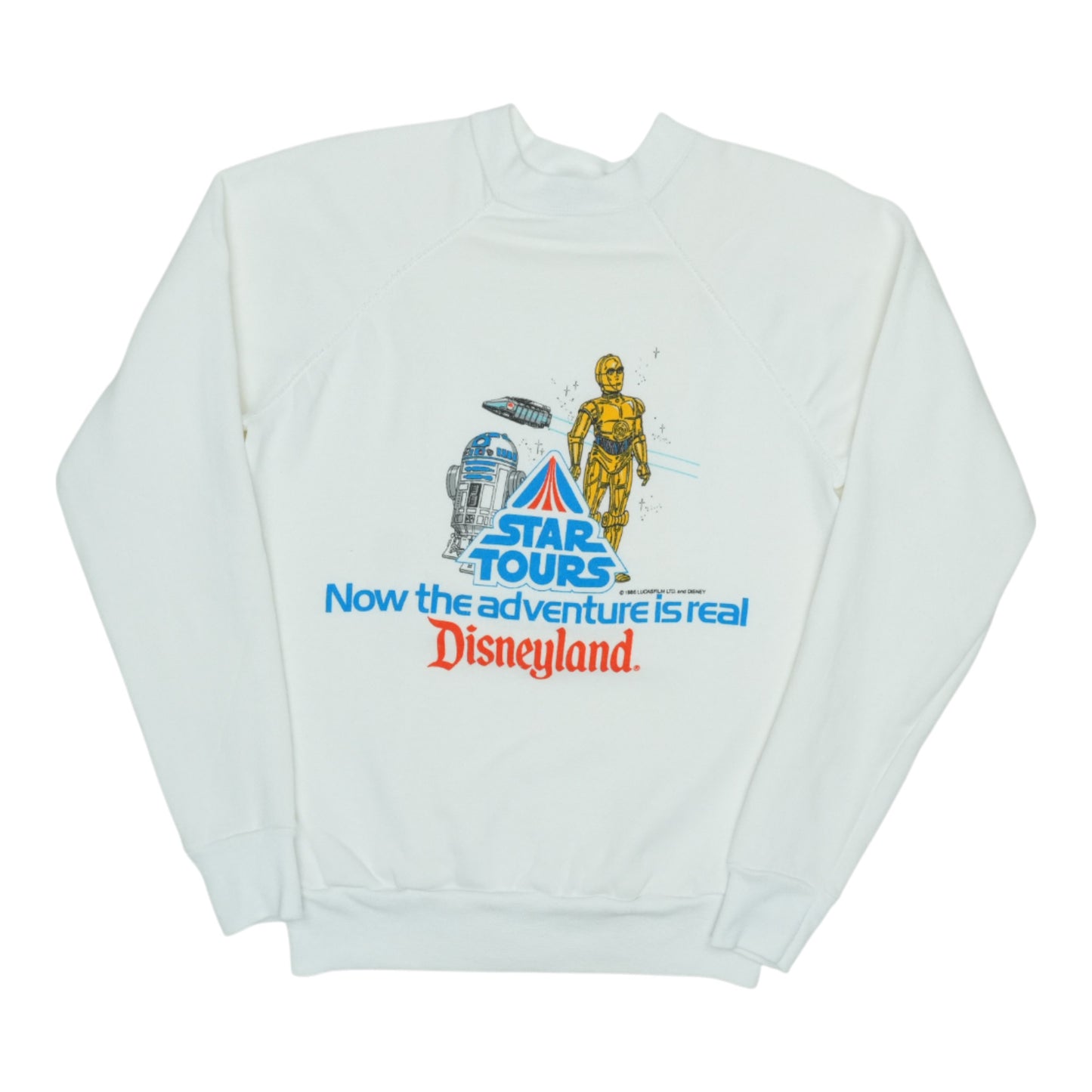 1986 Star Tours Disneyland Sweatshirt