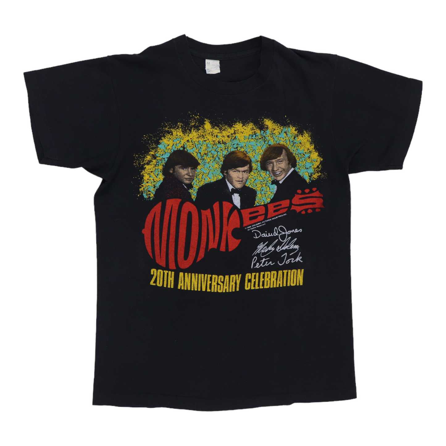 1986 The Monkees 20th Anniversary Tour Shirt
