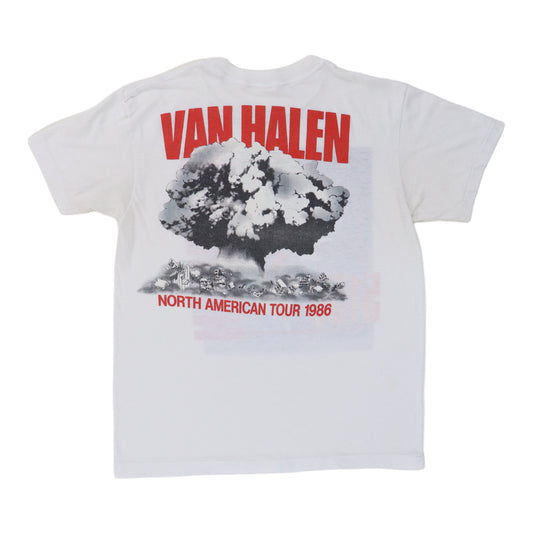 1986 Van Halen 5150 Tour Shirt Back