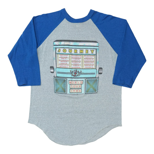 1986 Journey Raised On Radio World Tour Jersey