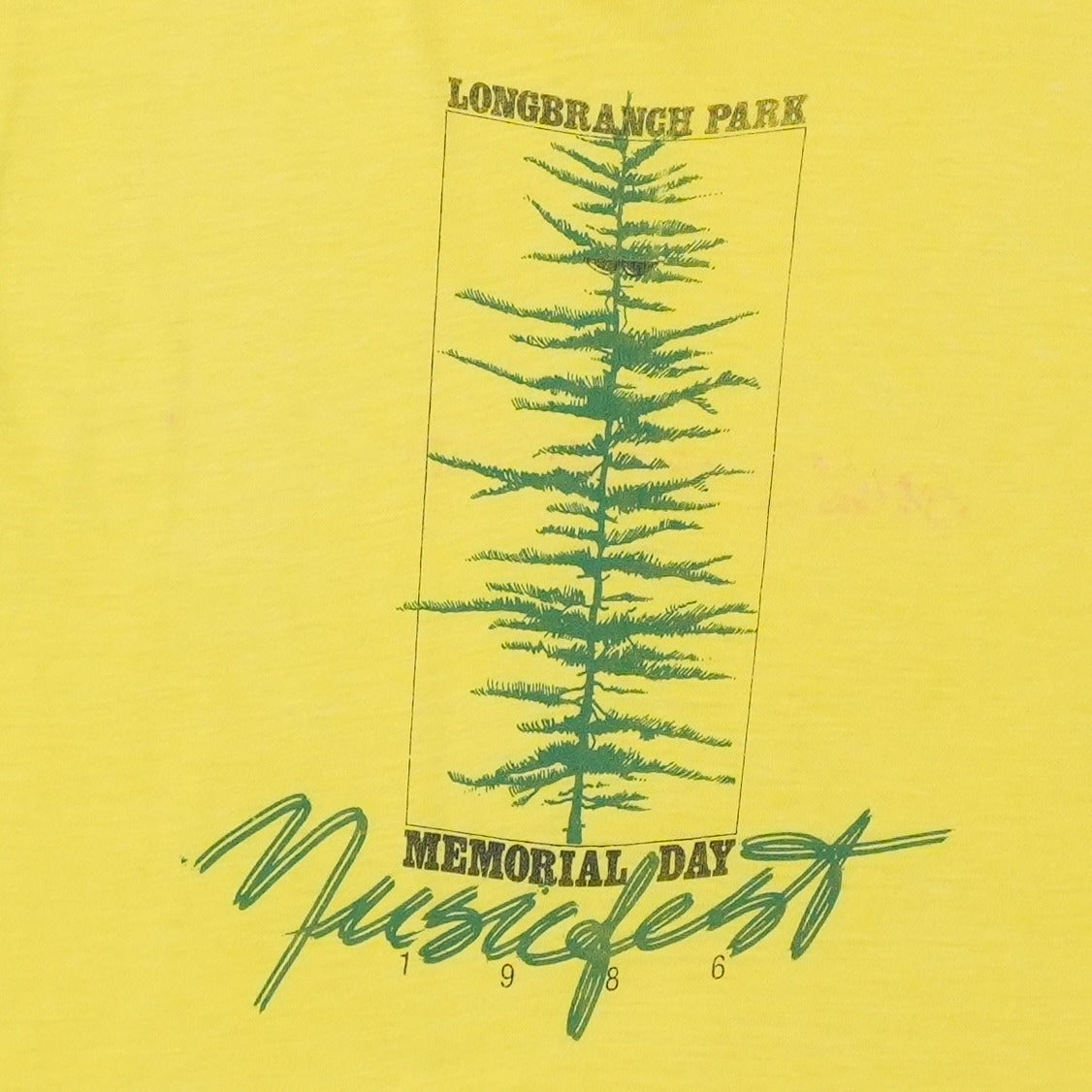 1986 Longbranch Park Memorial Day Musicfest Shirt