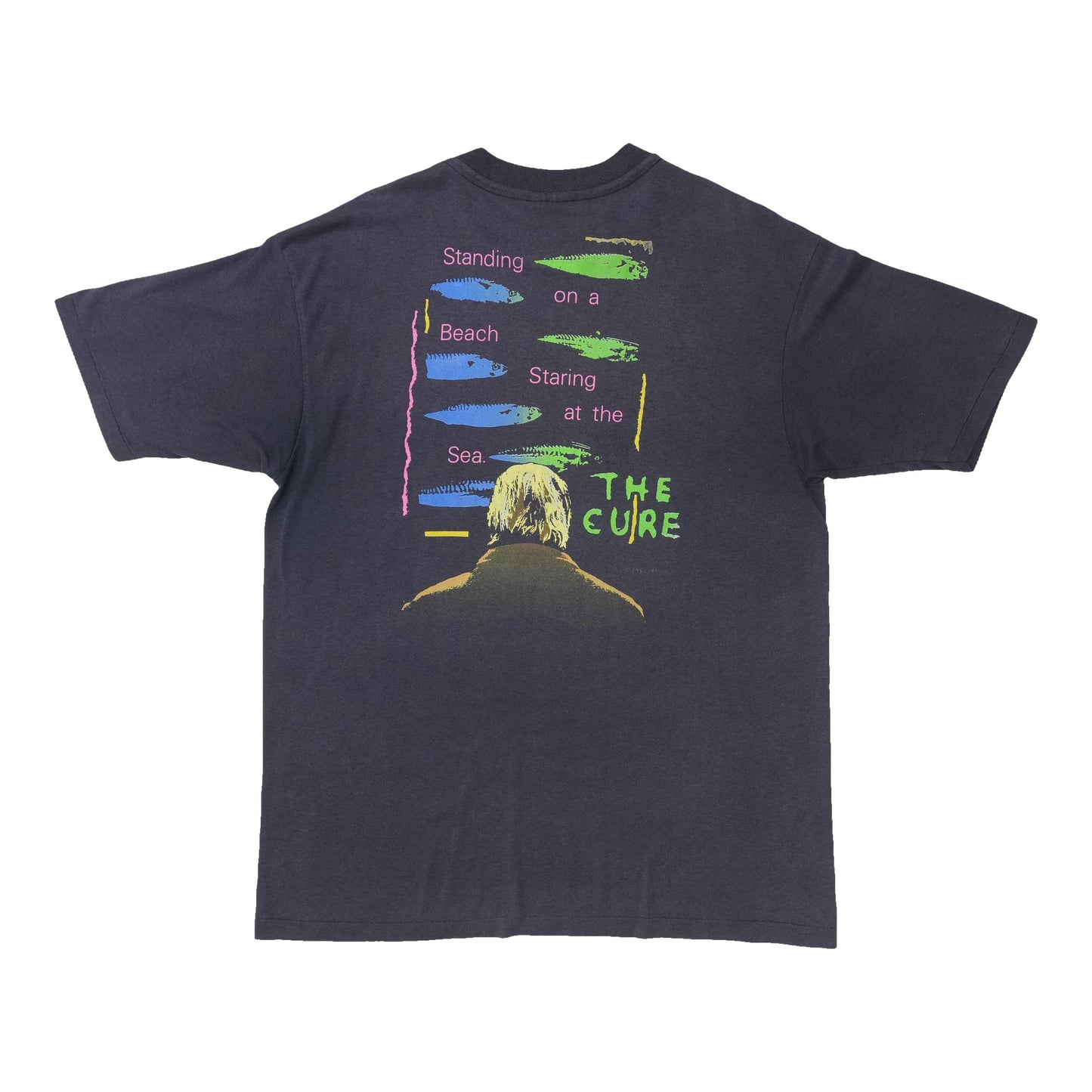 1986 The Cure Standing On A Beach Shirt