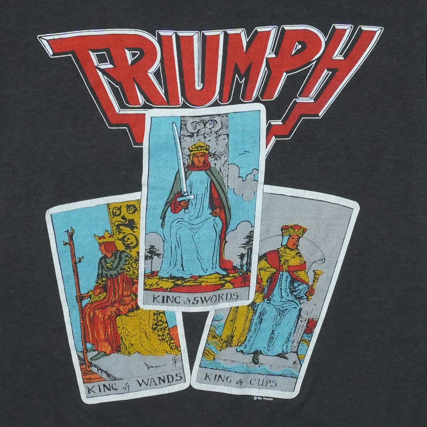 1986 Triumph Sport Of Kings Tour Shirt