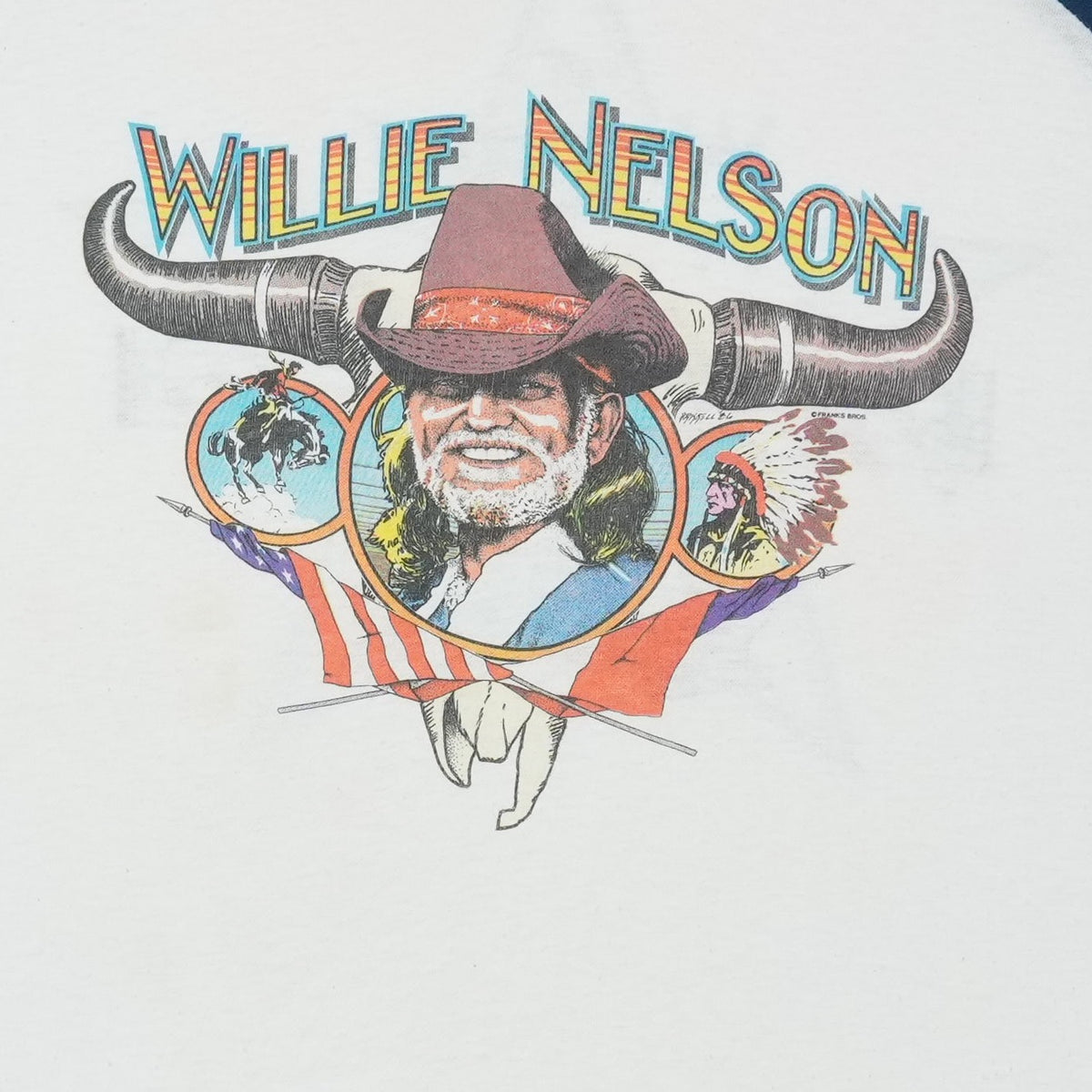 1986 Willie Nelson And Family On Tour Jersey