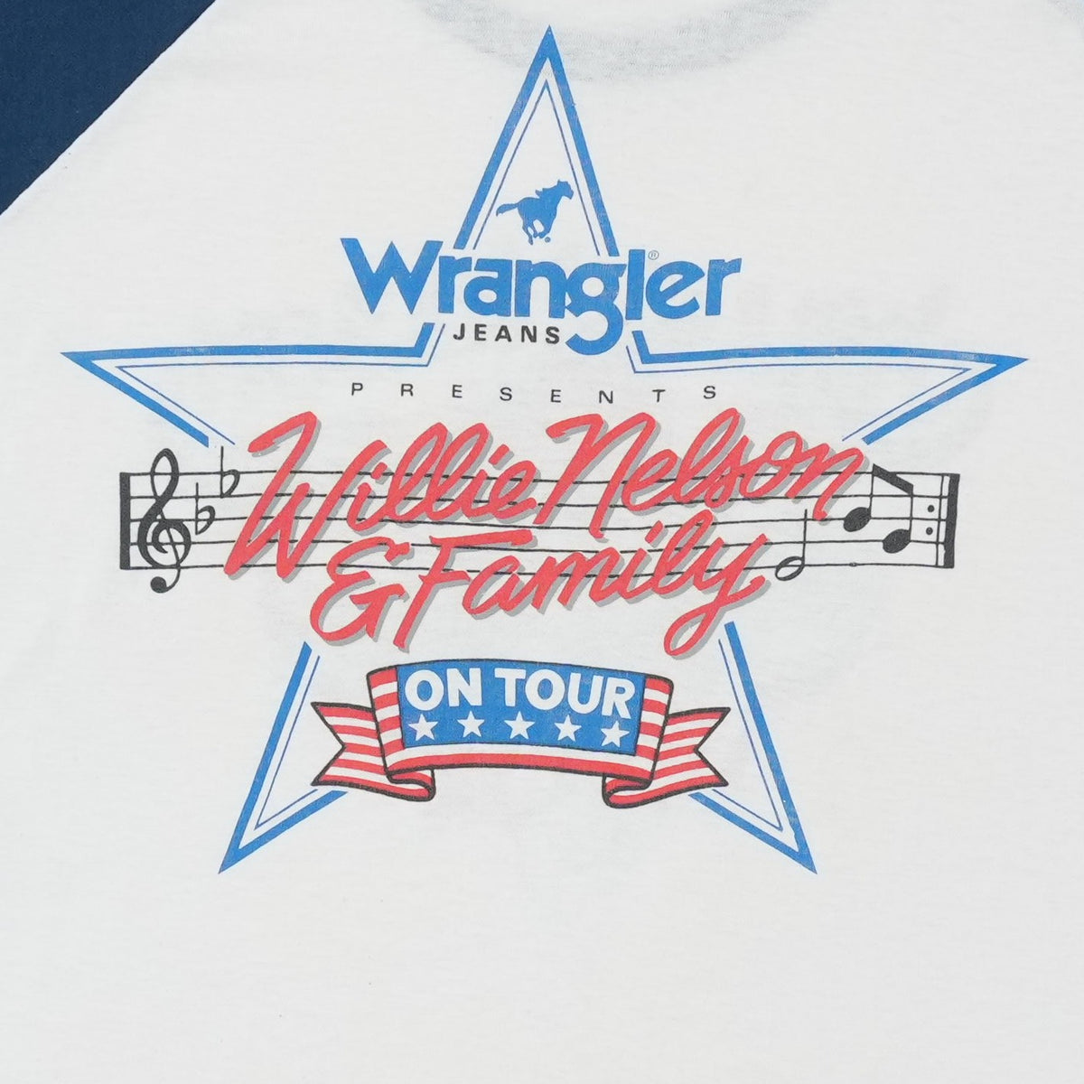 1986 Willie Nelson And Family On Tour Jersey