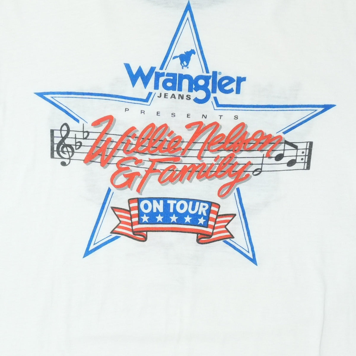 1986 Willie Nelson Tour Shirt