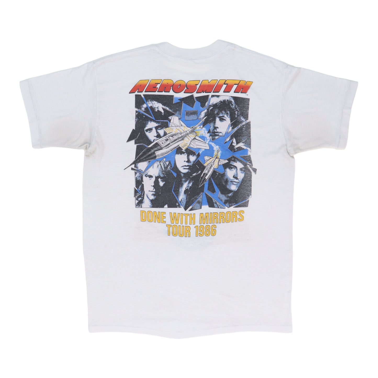 1986 Aerosmith Done With Mirrors Tour Shirt