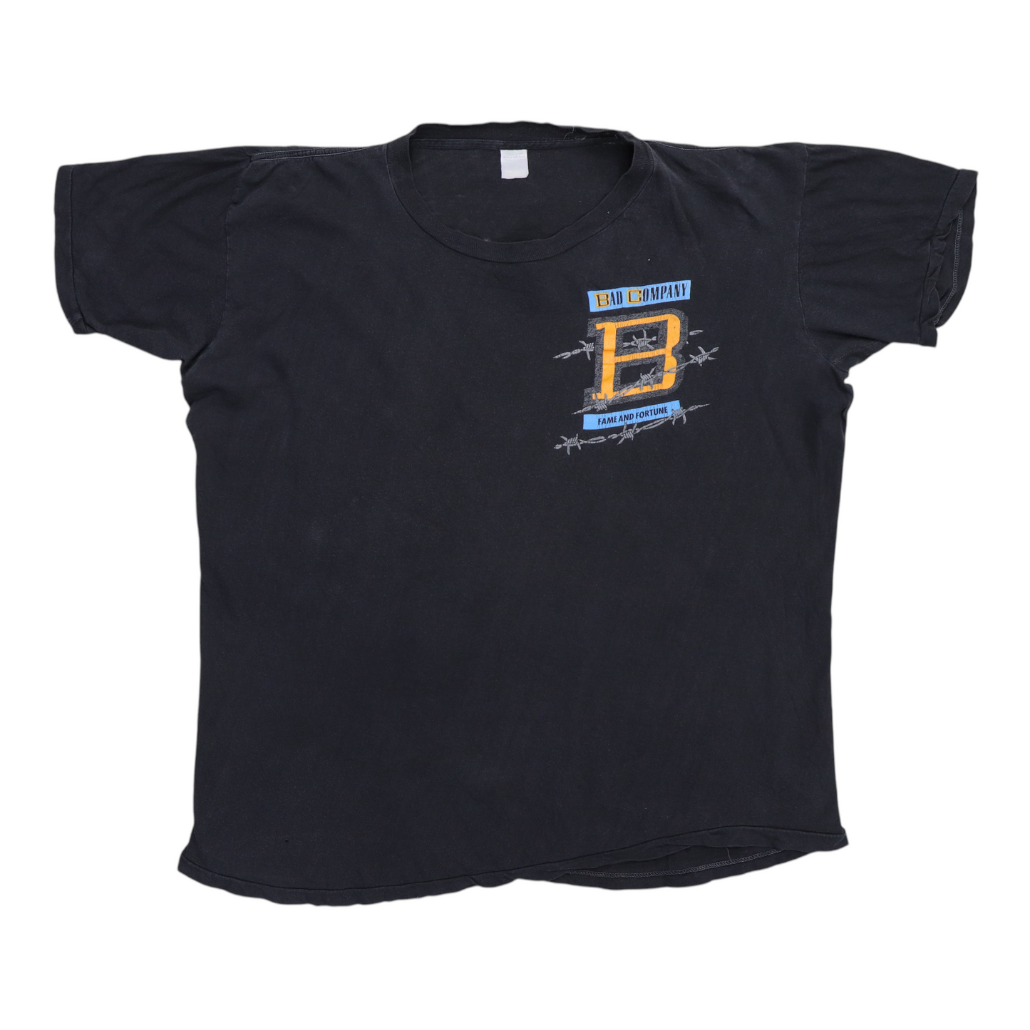 1986 Bad Company Fame & Fortune Tour Shirt
