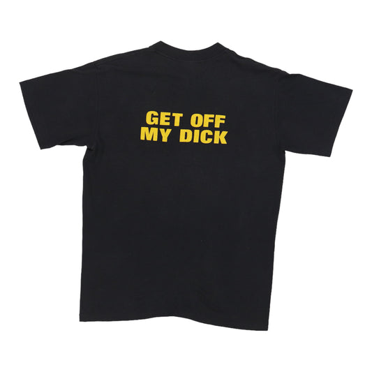 1986 Beastie Boys Get Off My Dick Shirt Back