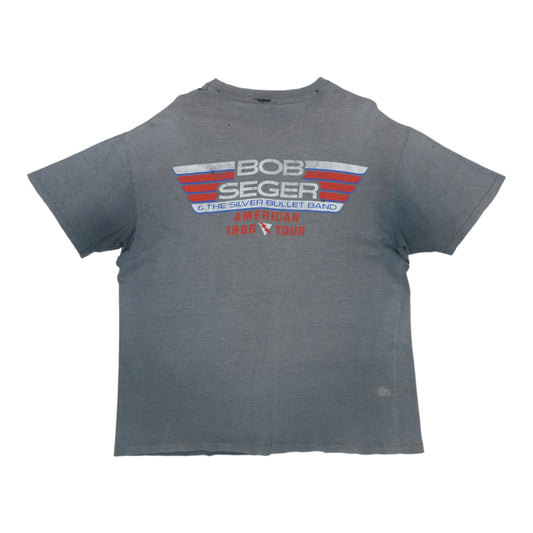 1986 Bob Seger American Storm Tour Shirt Back