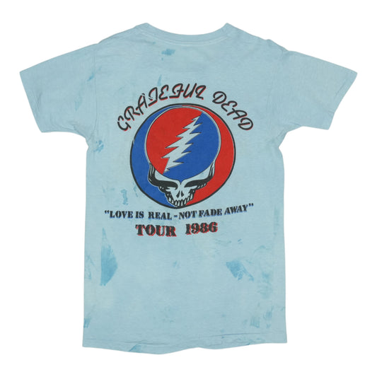 1986 Grateful Dead Tour Shirt Back