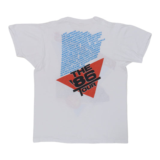 1986 Kenny Rogers Tour Shirt Back