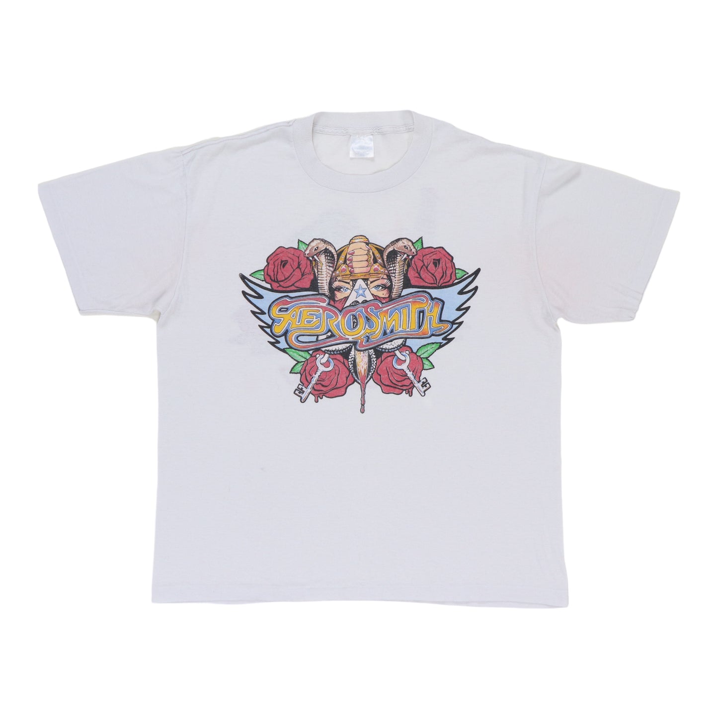 1987 Aerosmith Permanent Vacation Tour Shirt