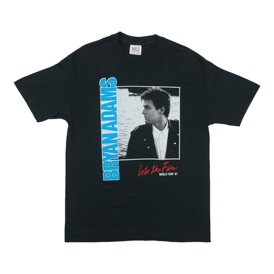 1987 Bryan Adams Into The Fire Tour Shirt