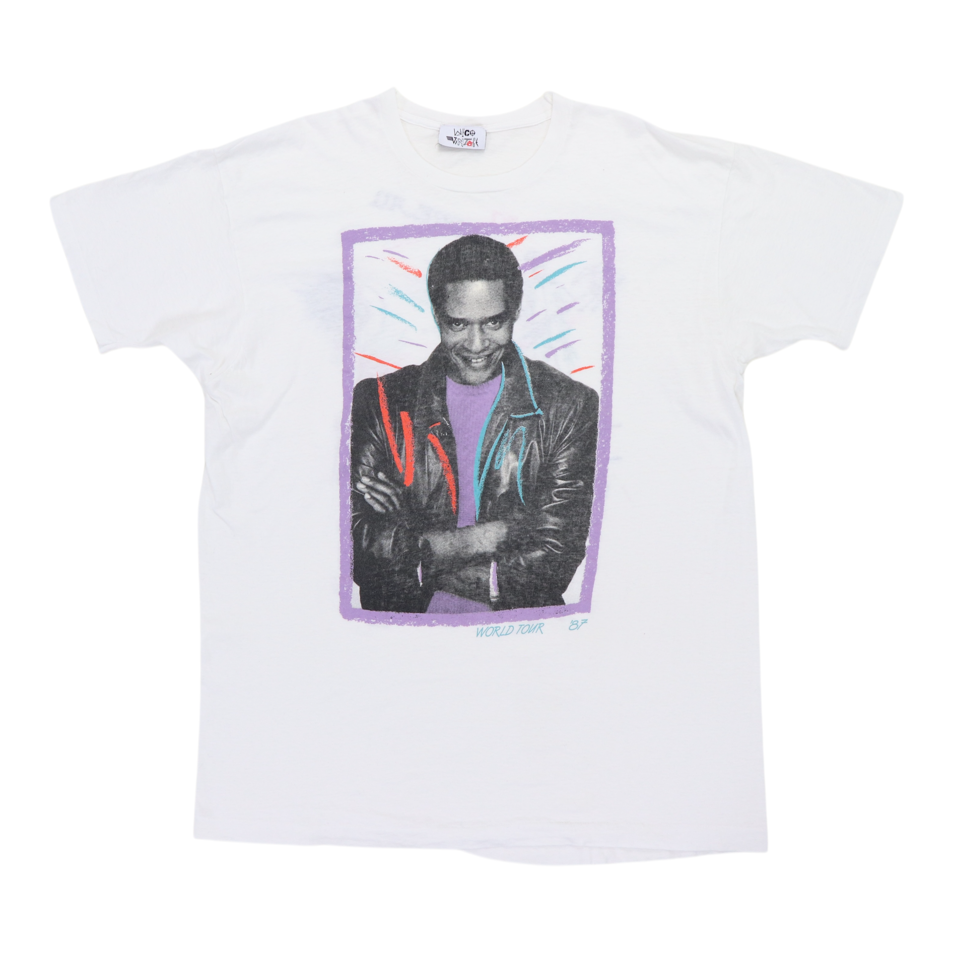 1987 Chaka Khan Al Jarreau Tour Shirt | Authentic Vintage Tee