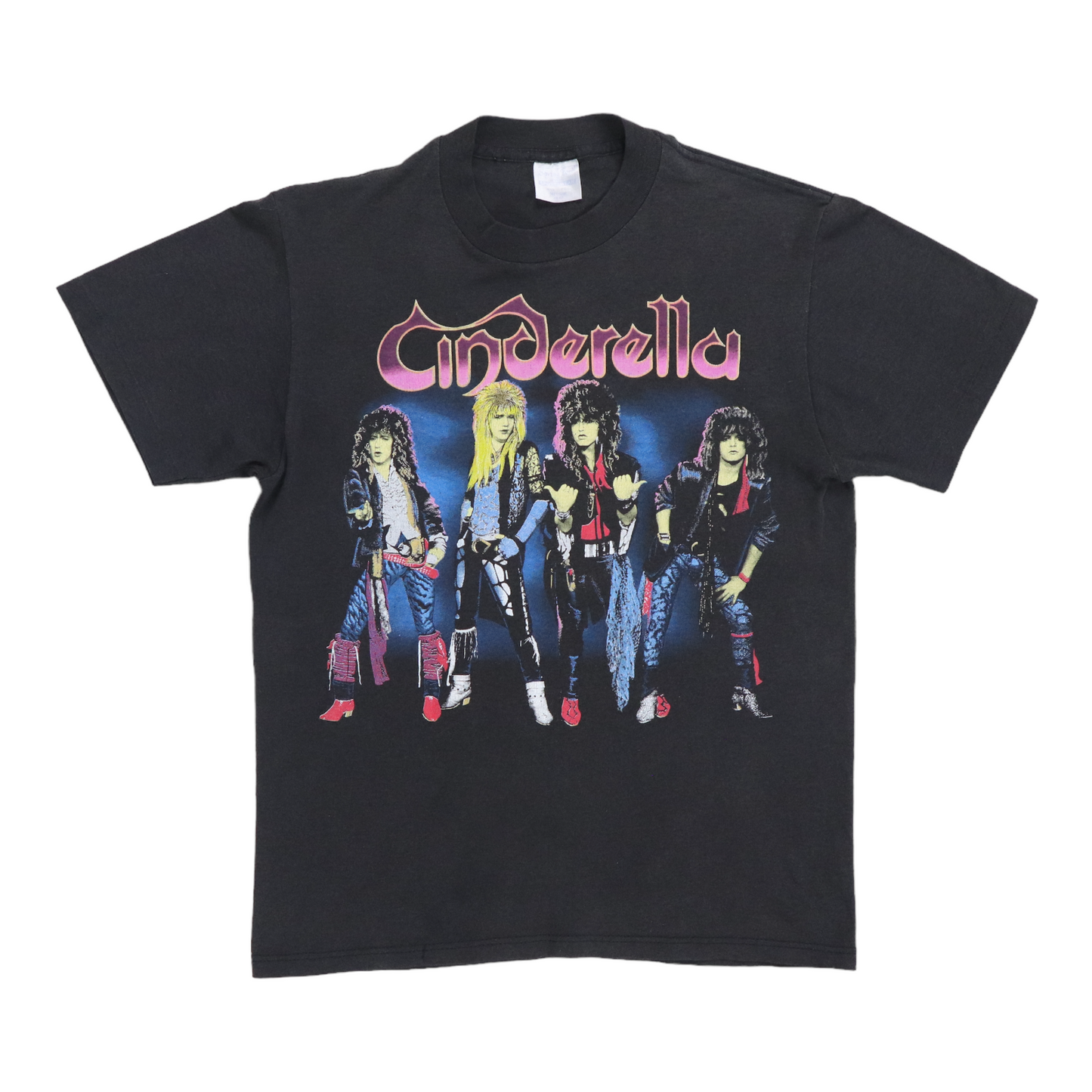 1987 Cinderella Night Songs World Tour Shirt