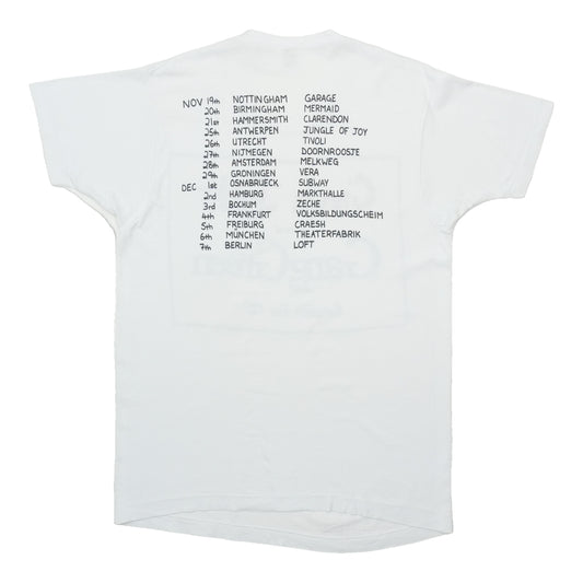 1987 Circle Jerks And Gang Green European Tour Shirt
